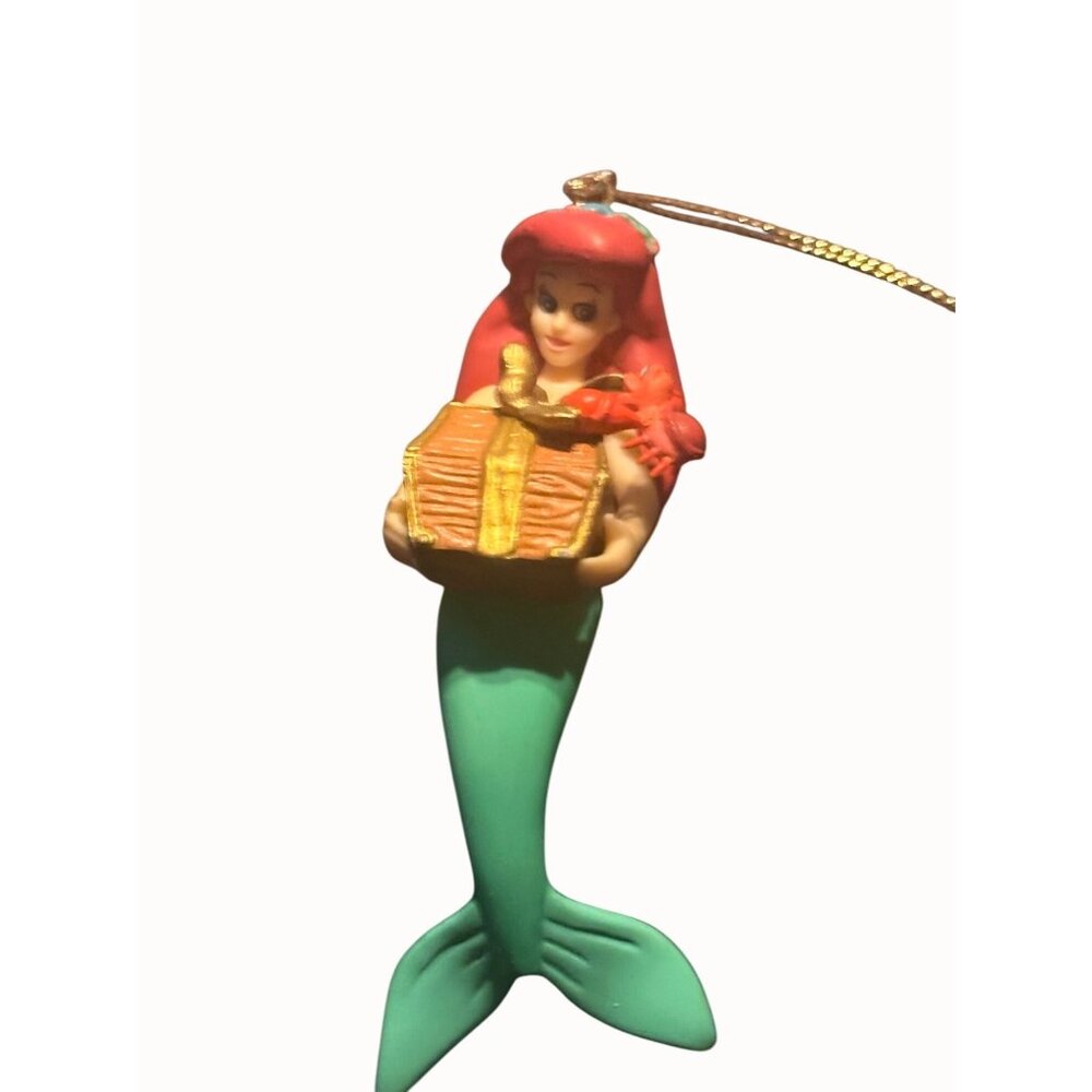 Disney Ariel & Sebastian Christmas‎ Ornament Little Mermaid Figurine